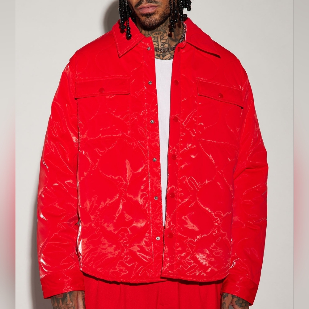 Fashion nova puffer jacket size small